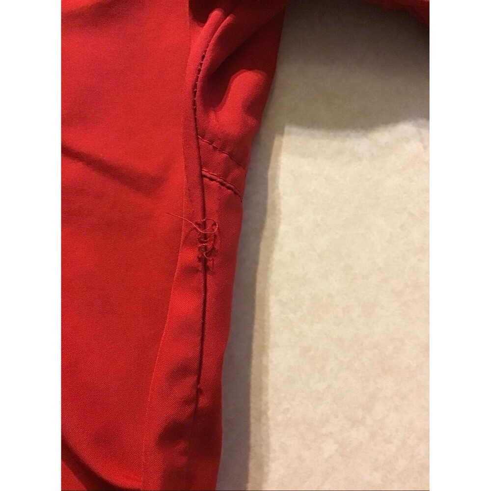 The North Face Vintage Red & Black Anorak Pullover Jacket - Picture 6 of 8